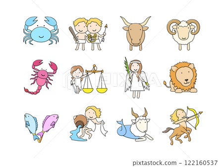 星座 12 星座顏色 星座 12 星座顏色 122160537