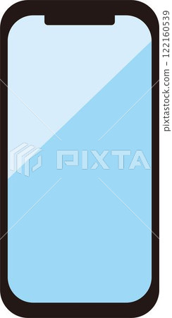 Icon smartphone mobile phone template mockup illustration Icon smartphone mobile phone template mockup illustration 122160539