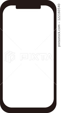 Icon smartphone mobile phone template mockup illustration 122160540