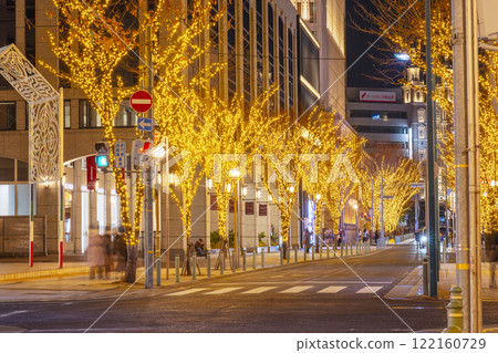 Gorgeous illuminations in the former Kobe settlement 122160729