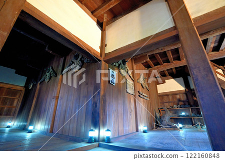 "Inui-yagura" and "Sengan-yagura" specially exhibited at "Osaka Castle" 122160848