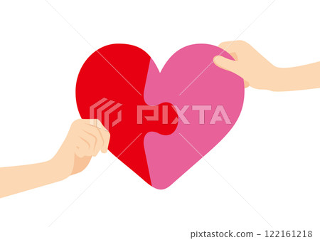 有心形拼圖的人 122161218