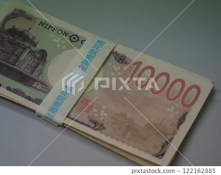 A bundle of bills A bundle of bills 122162885