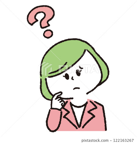 A man in a suit with doubts 122163267