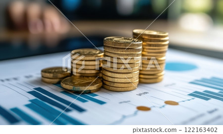 Financial Investment Portfolio Setup with Forecast Graphs 122163402