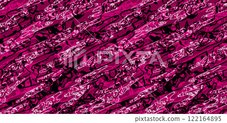  迷彩圖案 - 無縫 122164895