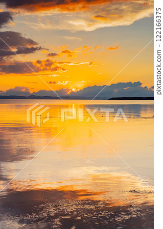 薩羅馬湖的日落 薩羅馬湖的日落 122166375