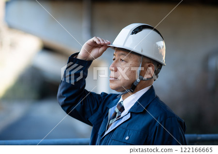 Veteran construction manager and architect Veteran construction manager and architect 122166665