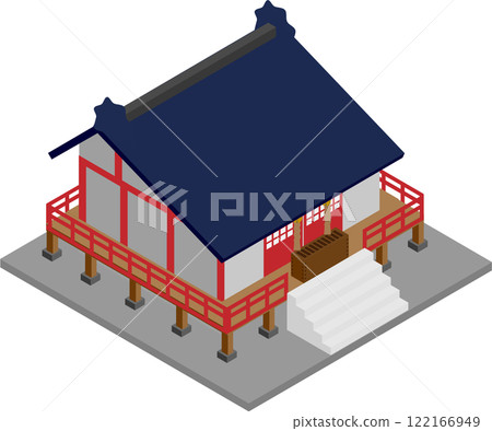 等距神社和寺廟 等距神社和寺廟 122166949