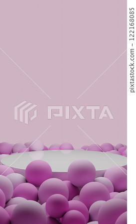 Minimal Podium Showcase, 3D illustration Background for advertising and wallpaper in minimalism and product scene. 3D rendering in decorative concept. Minimal Podium Showcase, 3D illustration Background for advertising and wallpaper in minimalism and product scene. 3D rendering in decorative concept. 122168085