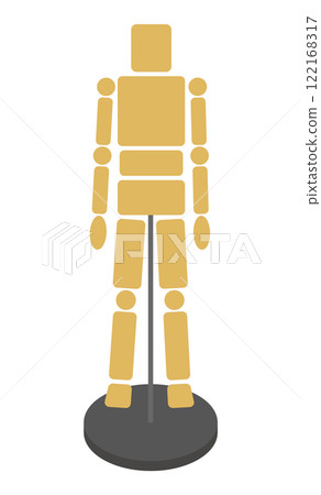 畫娃娃插畫素材 畫娃娃插畫素材 122168317