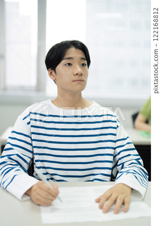 High school students at a cram school High school students at a cram school 122168812