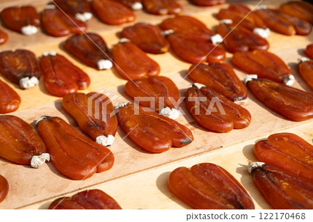 mullet roe sun new year dry lunar new year insolation Mullet roe カラスミ 122170468