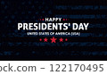 Happy Presidents Day card, Background, poster Vector illustration. 122170495