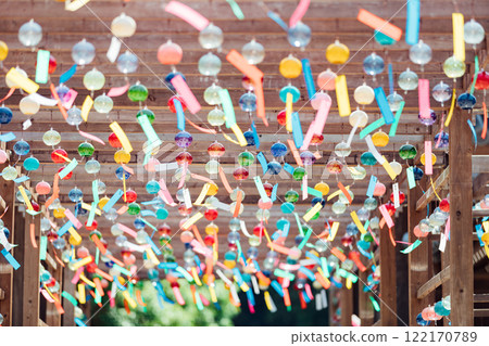 <Kasuisai> 風鈴祭的壯觀景色，感覺就像夏天 122170789