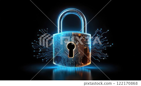 《AI Image》數位網路安全影像 《AI Image》數位網路安全影像 122170868