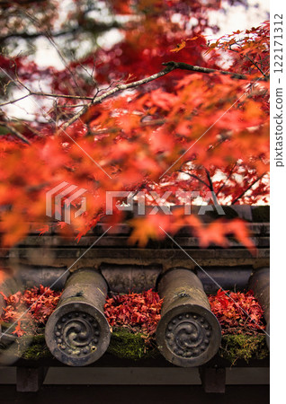 Autumn leaves at Suirokaku, Nanzen-ji Temple, Kyoto 122171312