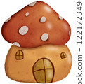 Mushroom cartoon  122172349