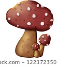 Mushroom cartoon  122172350