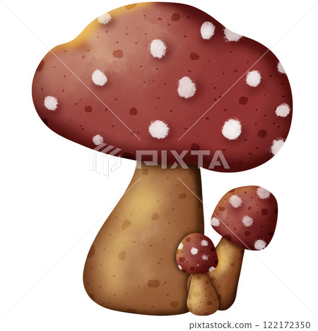 Mushroom cartoon  122172350