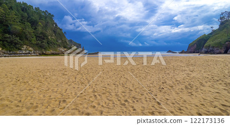 Beach of La Franca, La Franca, Spain Beach of La Franca, La Franca, Spain 122173136