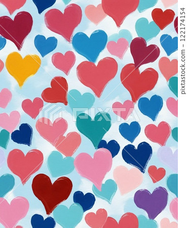 Heart filled Heart filled 122174154