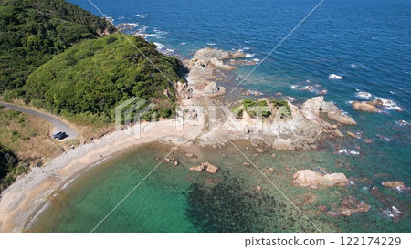 Munakata Oshima drone aerial photography Munakata Oshima drone aerial photography 122174229