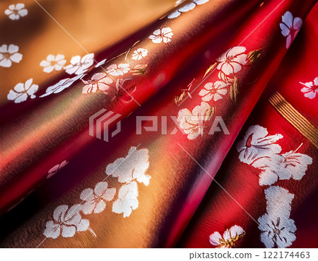 Silk background image material Japanese pattern Colorful Silk background image material Japanese pattern Colorful 122174463