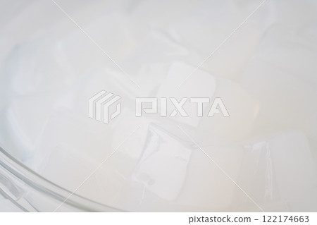 Close-up of nata de coco 122174663