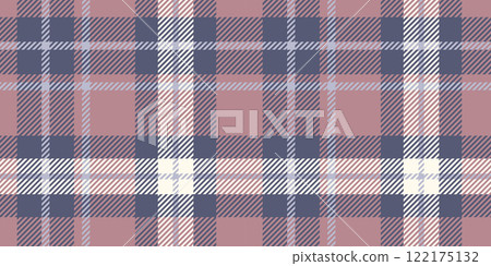 Classic Seamless Plaid Pattern in Pink, Blue, and Cream Tones with Diagonal Stripes and Checks Perfect for Fabric, Apparel, and Textile Design Classic Seamless Plaid Pattern in Pink, Blue, and Cream Tones with Diagonal Stripes and Checks Perfect for Fabric, Apparel, and Textile Design 122175132