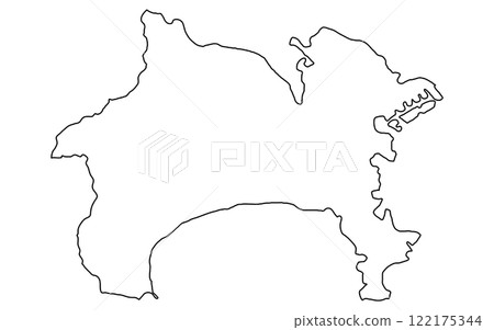 神奈川縣現實圖（線圖） 122175344