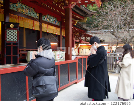 太宰府天滿宮參拜的人們 122176995