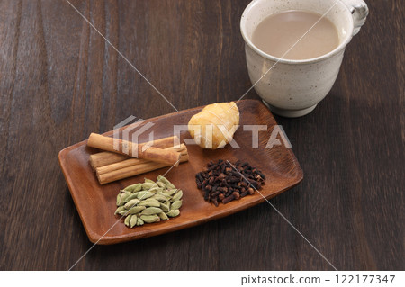 chai spice drink chai spice drink 122177347