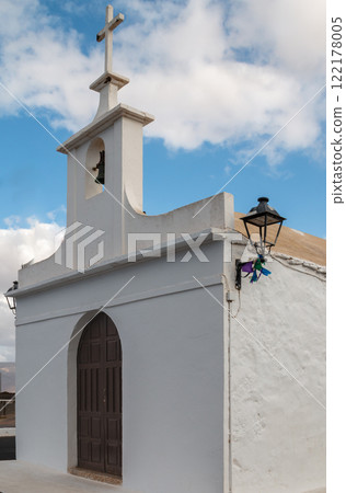 Church in Soo, Lanzarote, Spain Church in Soo, Lanzarote, Spain 122178005