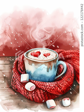 Cup of warm love 122178442