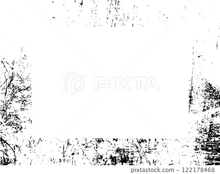 Black and white grunge. Distress overlay texture. Abstract surface dust and rough dirty wall background concept. Distress illustration simply place over object to create grunge effect. Vector EPS10. Black and white grunge. Distress overlay texture. Abstract surface dust and rough dirty wall background concept. Distress illustration simply place over object to create grunge effect. Vector EPS10. 122178468