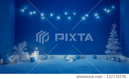 Blue Christmas Decor Blue Christmas Decor 122178776