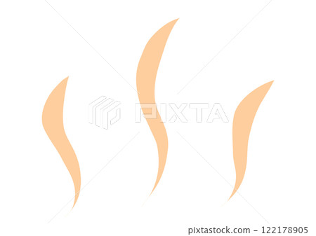 緩慢升起的溫暖蒸氣的圖像圖標 122178905