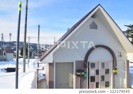 JR東日本飯山線十日町站至越後角站的風景（2022年12月） 122179545