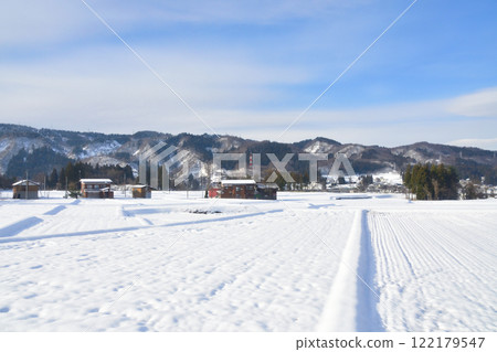 JR東日本飯山線十日町站至越後角站的風景（2022年12月） 122179547