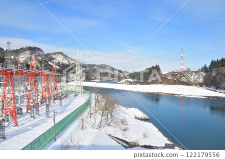 JR東日本飯山線十日町站至越後角站的風景(2022年12月) JR東日本飯山線十日町站至越後角站的風景(2022年12月) 122179556