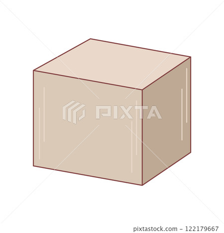 Eco packaging in flat design. Brown cardboard box, delivery paper pack. Vector illustration isolated. Eco packaging in flat design. Brown cardboard box, delivery paper pack. Vector illustration isolated. 122179667