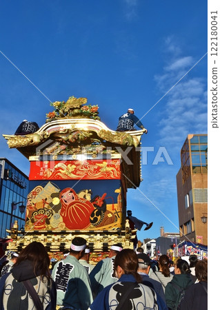 Daytime scene of the Chichibu Night Festival, Saitama Daytime scene of the Chichibu Night Festival, Saitama 122180041