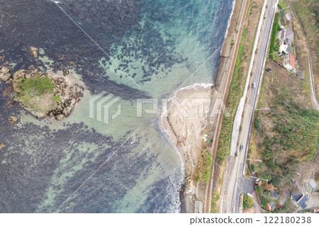 Amaharashi Coast/Onnaiwa (aerial photography by drone) 122180238