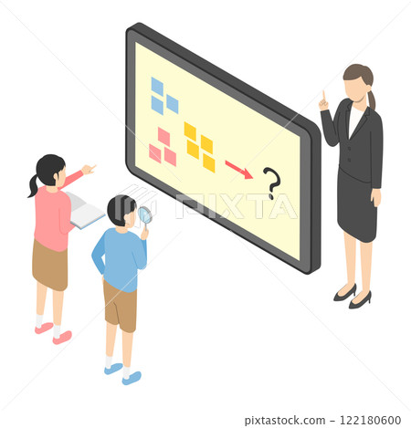 孩子們在平板電腦上學習 122180600