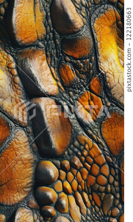 Textured Leather with Warm Tones and Details Textured Leather with Warm Tones and Details 122180663