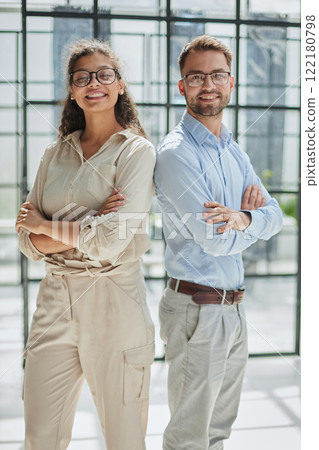Business Colleagues Having Meeting Together At Office 122180798