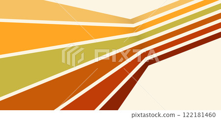 The perspective line. Colorful vintage stripes in retro style. template for backgrounds, banners, posters and creative design in vintage style The perspective line. Colorful vintage stripes in retro style. template for backgrounds, banners, posters and creative design in vintage style 122181460