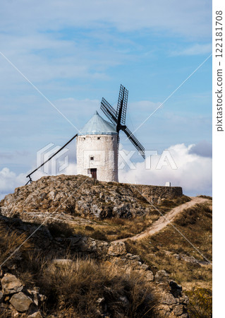 Windmills in Consuegra, Toledo Windmills in Consuegra, Toledo 122181708