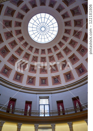 Interior of Altes Museum, Old Museum in Museum Island complex in historic center of Berlin, Germany 122181806